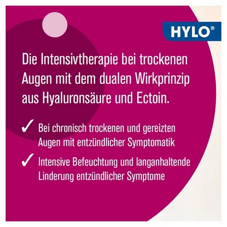Gotas oftálmicas HYLO DUAL INTENSE, 6 x 10 ml