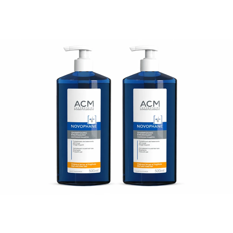 Novophane Energizing Shampoo, 2x500 ml, Acm: ceny i cechy