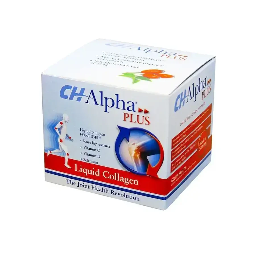 Vloeibaar collageen Ch Alpha Plus, 3x30 drinkbare flesjes, Gelita Health