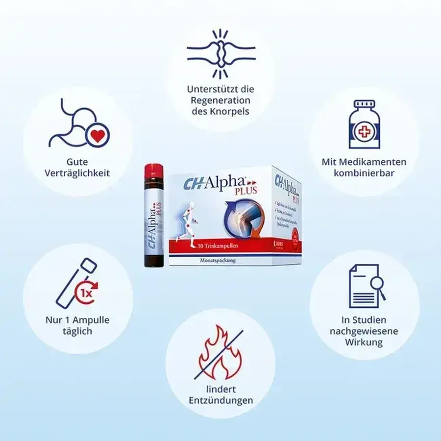 Vloeibaar collageen Ch Alpha Plus, 3x30 drinkbare flesjes, Gelita Health