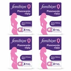 Femibion 0 Planificación del embarazo, Ácido fólico Plus, 4×28 comprimidos