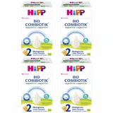 HiPP 2 Bio Combiotik, lapte de continuare organic, după 6 luni, 4x550 g