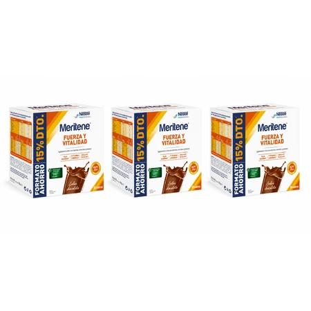 Meritene Fuerza y Vitalidad Chocolate 3x30 sobres