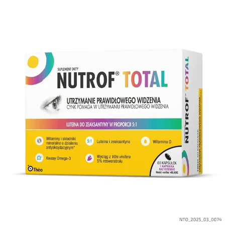 Coffret Nutrof Total, 180 gélules + Systane Ultra 30 ml
