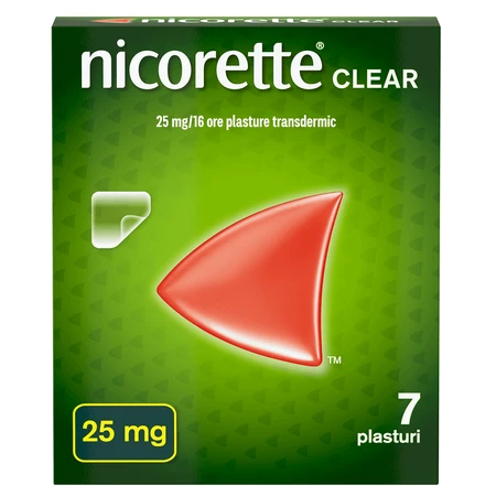 Nicorette Freshmint-spray, 1 mg, 39,6 ml + Nicorette Clear, 25 mg, 21 pleisters, McNeil