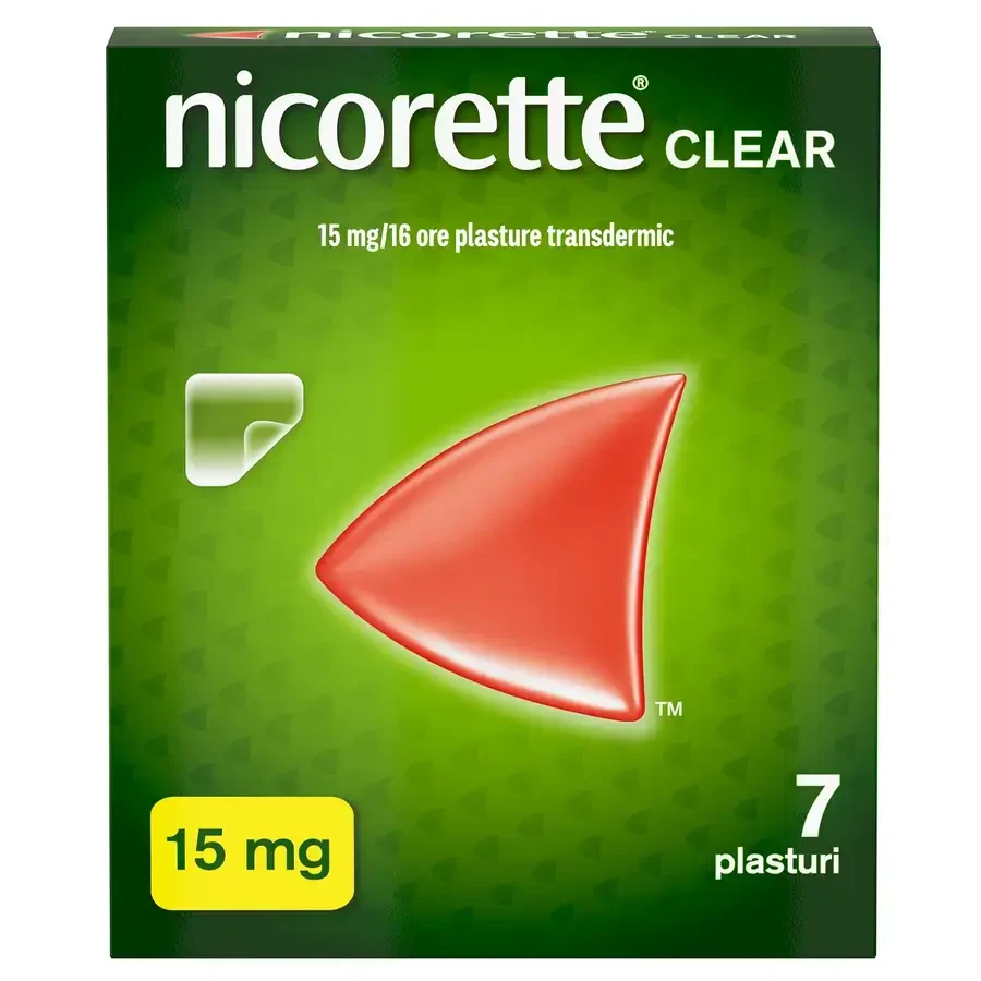 Nicorette Freshmint Spray, 1 mg, 39,6 ml + Nicorette Clear, 15 mg, 21 pleisters, McNeil