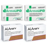 ArmoLipid, 120 tablets + ALAnerv, 60 capsules, Alfasigma