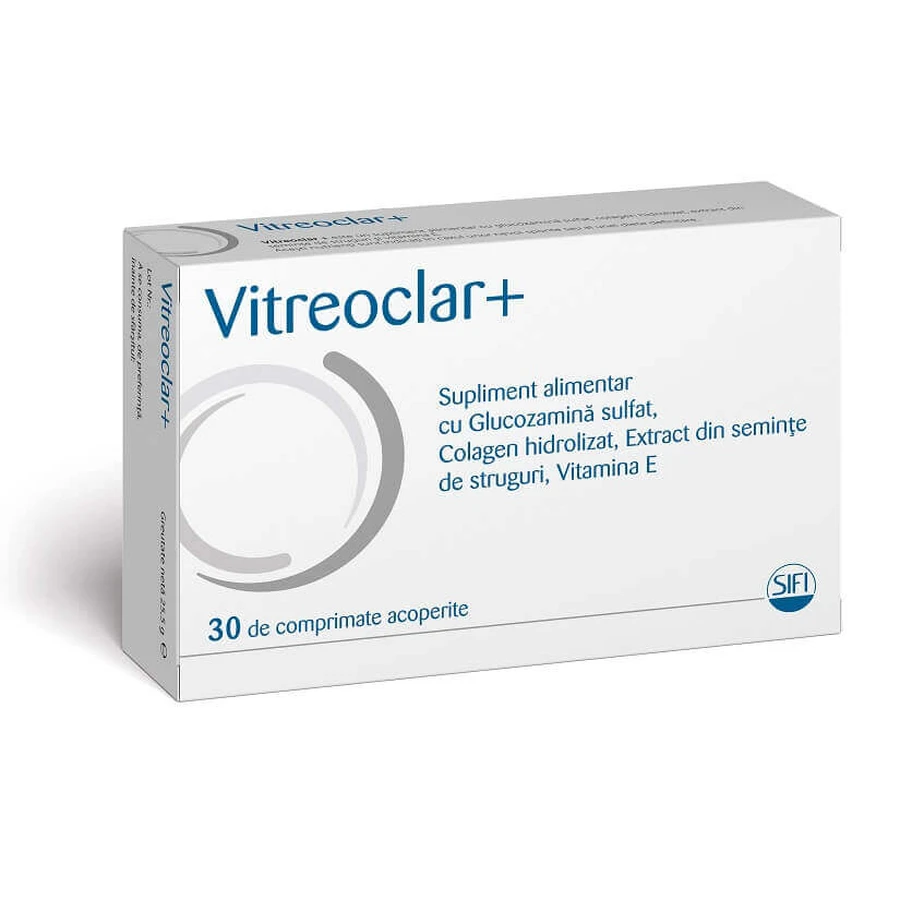 Vitreoclar Plus, 60 compresse + Lubristil Synfo, 20 ml, Sifi