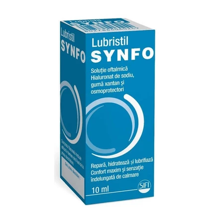 Vitreoclar Plus, 60 compresse + Lubristil Synfo, 20 ml, Sifi