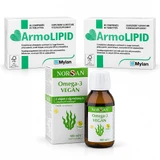 ArmoLipid, 120 comprimés + Norsan Omega-3 Vegan, 100 ml