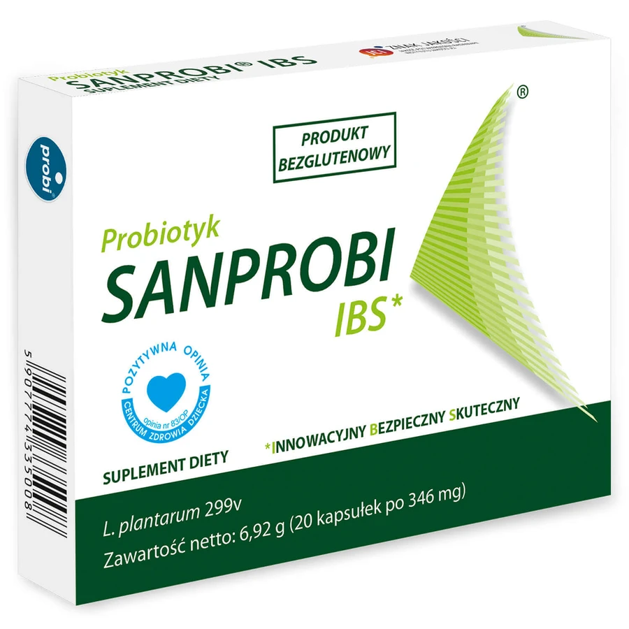Sanprobi IBS, 40 Kapseln + Sanprobi Stress, 40 Kapseln