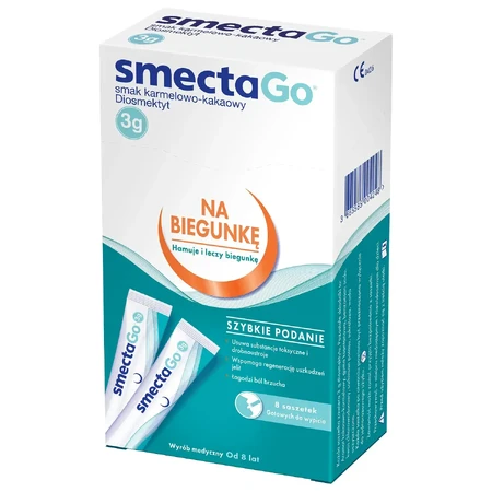 Betargin, 40 zakjes + SmectaGo, 16 zakjes