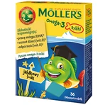 Möller's 4x36 Gummy Fish met omega-3, diverse smaken