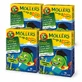 Carotine gommose all’omega-3 al gusto di frutta, 4 confezioni da 36 pezzi, Möller’s