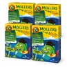 Żelki rybki z kwasami omega-3 o smaku owocowym, 4 x 36 sztuk, Möller’s