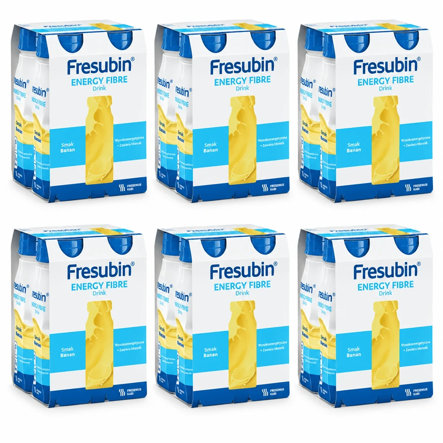 Fresubin Energy Fibre Drink, plátano, 24x200 ml