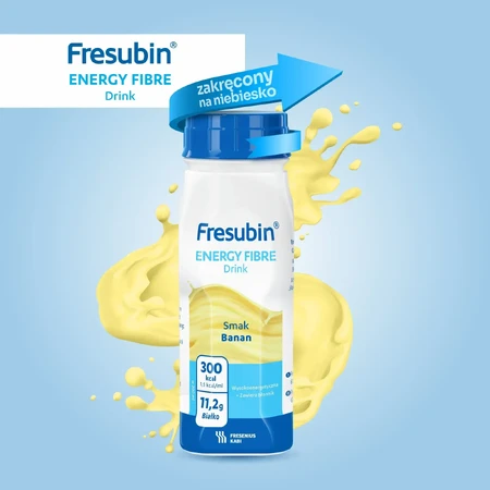 Fresubin Energy Fibre Drink, plátano, 24x200 ml