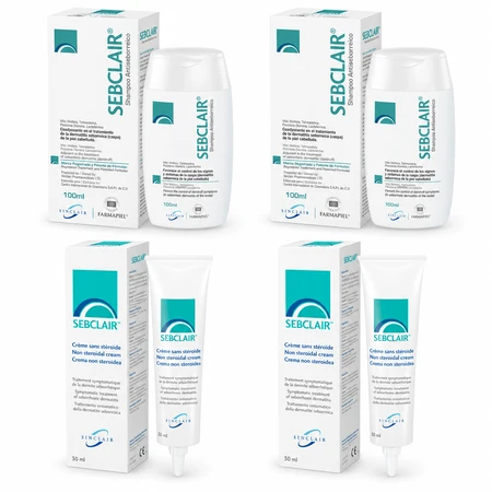 Champú Sebclair, 200 ml + Crema corporal Sebclair, 60 ml