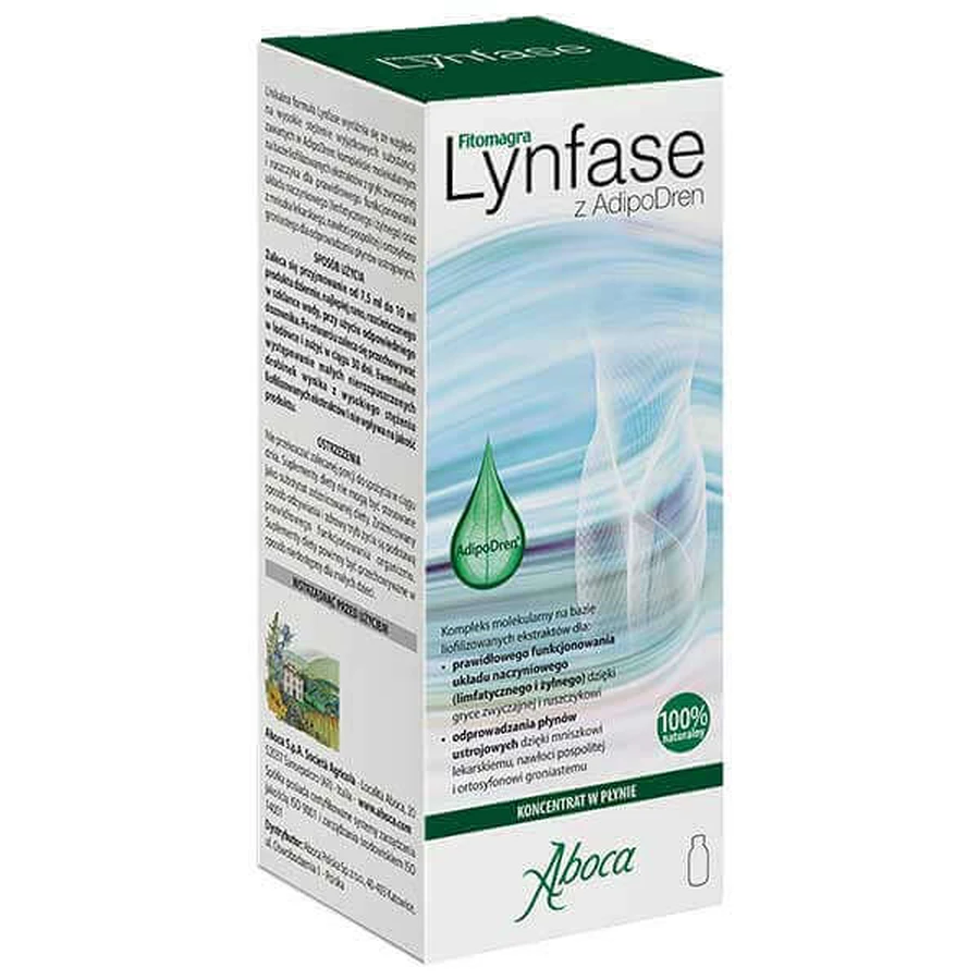 Phytomagra Lynfase con AdipoDren, concentrado líquido, 4x180 g