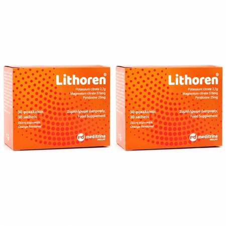 Meditrina Lithoren Complemento Alimenticio Especial 2x30 sobres Naranja