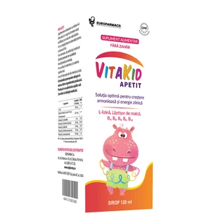 Jarabe Vitakid Apetit, 120 ml, Eurofarmaco
