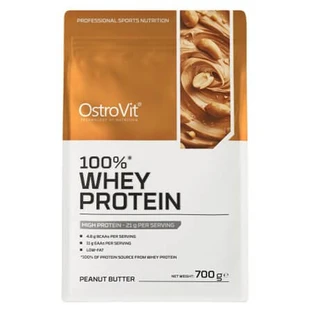 Whey-eiwitpoeder met pindakaassmaak, 700 g, OstroVit
