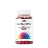 Gnc Women's Multivitamin Gummy, Gominolas multivitamínicas para mujeres con sabor a bayas, 120 gominolas