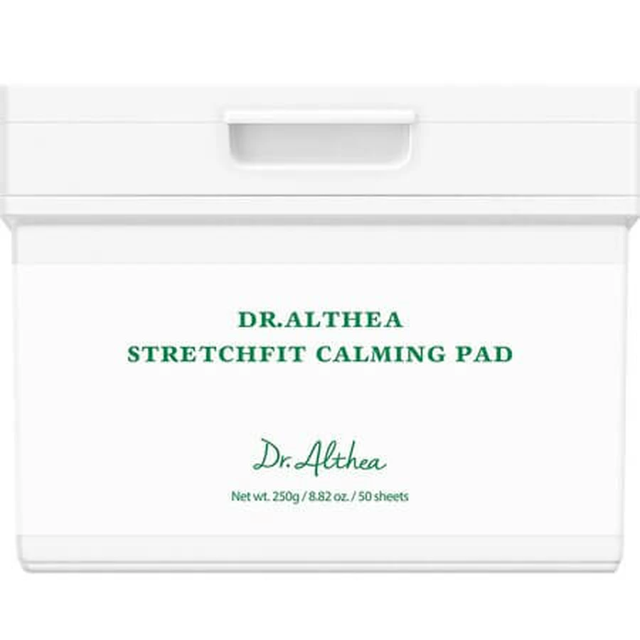 Stretchfit Calming Pad – Verzachtende tonic-pads, 50 stuks, Dr. Althea