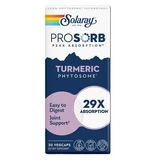 Solaray Turmeric Phytosome Prosorb, 500 mg, 30 cápsulas vegetarianas, Secom