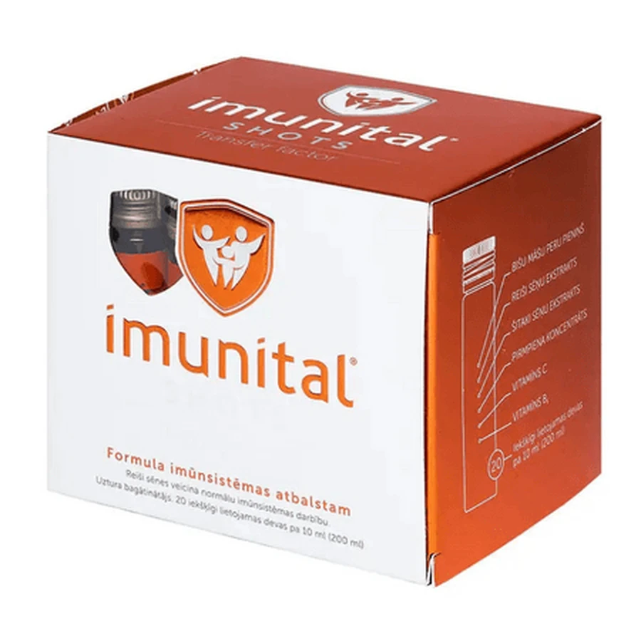 Imunital Shots, 20 fiale da 10 ml, Holistic One