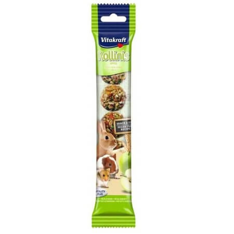 Friandises aux pommes Rollinis pour rongeurs, 40 g, Vitakraft