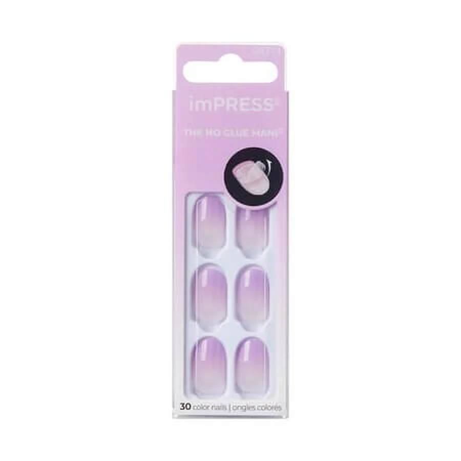 imPRESS Color Nails Take A Chance kunstnagels, 30 stuks, Kiss