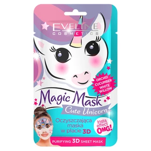 Masque en tissu « Licorne mignonne », 7 ml, Eveline Cosmetics