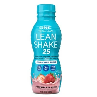 Total Lean 25-shake met aardbeiensmaak en slagroom, 414 ml, GNC