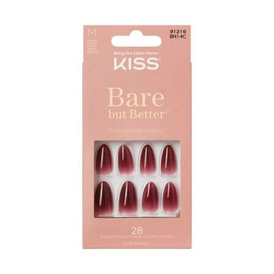 Uñas postizas «Bare But Better Chemistry», 28 unidades, Kiss