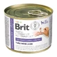 Hrana umeda cu somon si mazare pentru caini Gastrointestinal Low-Fat, 200 g, Brit