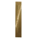 Klassische Zahnbürste mit goldfarbenem Griff, 1 Stück, Piave