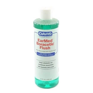 Earmed Boric Acid Flush Ear Solution for Dogs and Cats, 355 ml, Davis