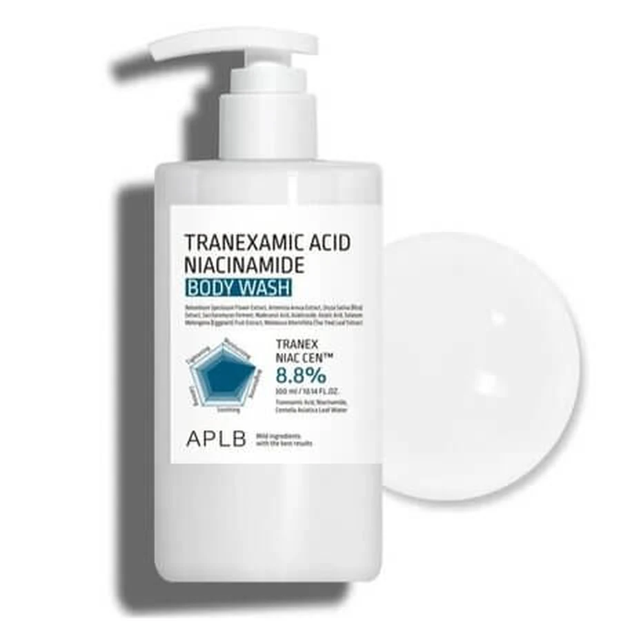 Gel douche à l'acide tranexamique et à la niacinamide, 300 ml, Aplb