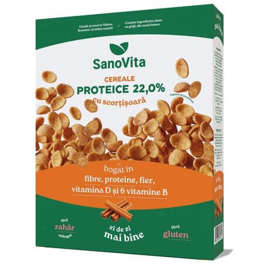 Protein-Müsli mit Zimt, 250 g, Sanovita