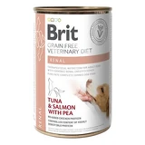 Comida húmeda para perros con atún y salmón, 400 g, Brit