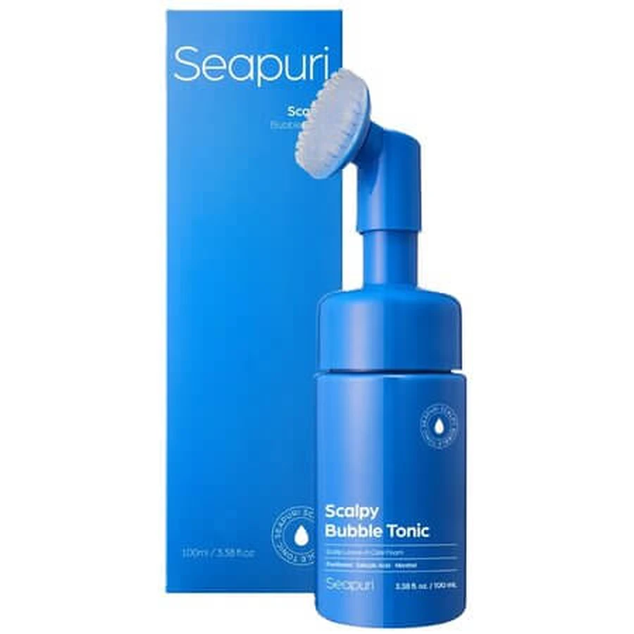 Tonique moussant pour cuir chevelu Scalpy Bubble, 100 ml, Seapuri