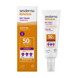 Sesderma Repaskin Crema de Protección Solar con FPS 50 Toque Seco, 50 ml