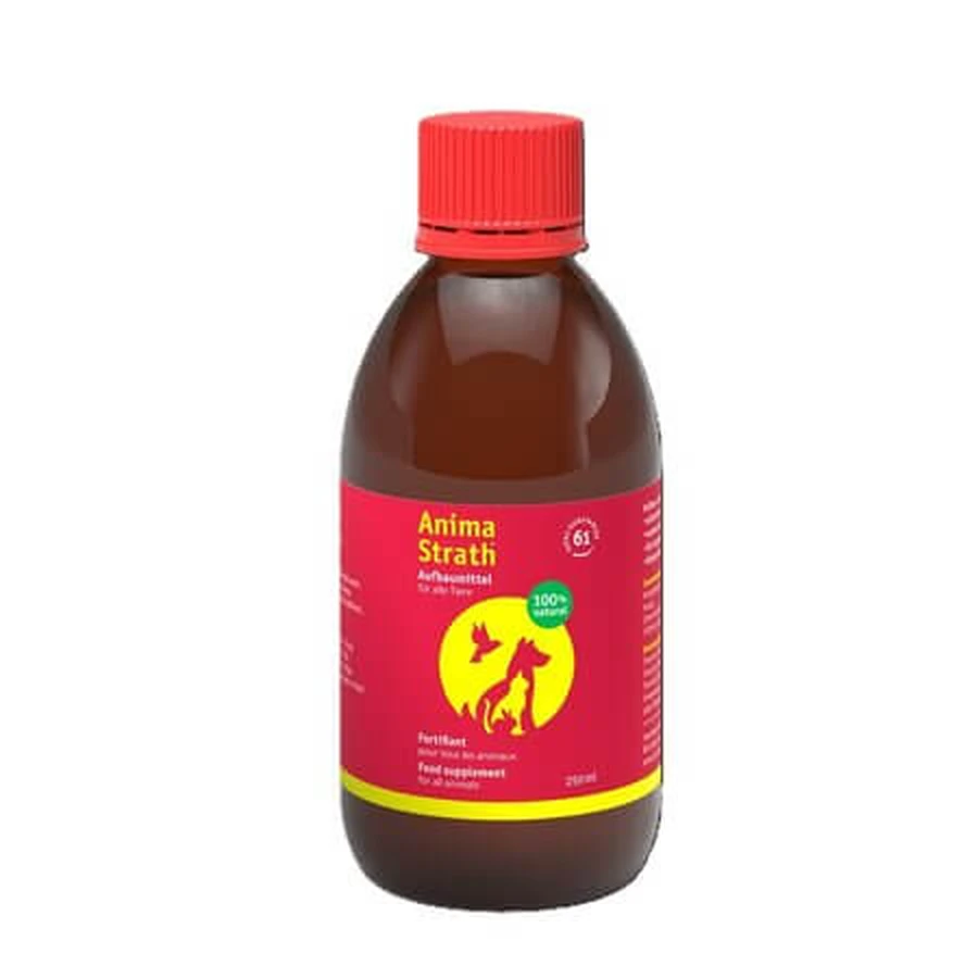 Sirop fortifiant Anima-Strath pour chiens et chats, 250 ml, Bio-Strath
