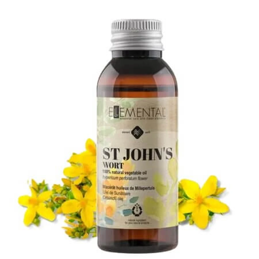 Aceite de hipérico, 50 ml, Ellemental