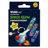 Space Glow Glow-in-the-Dark Band-Aids for Kids, 10 pieces, Wundmed
