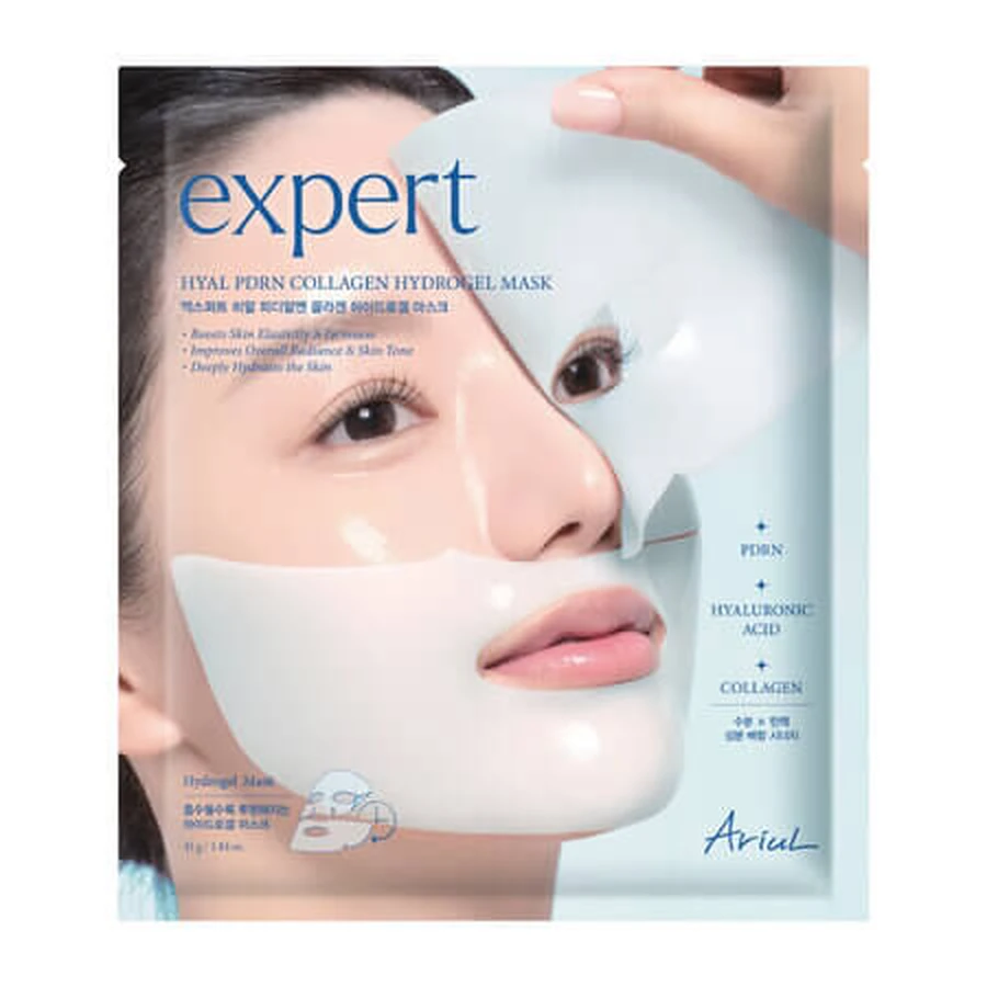 Hyal PDRN Collagen Expert Hydrogel Mask for Firmness and Hydration, 41 g, Ariul