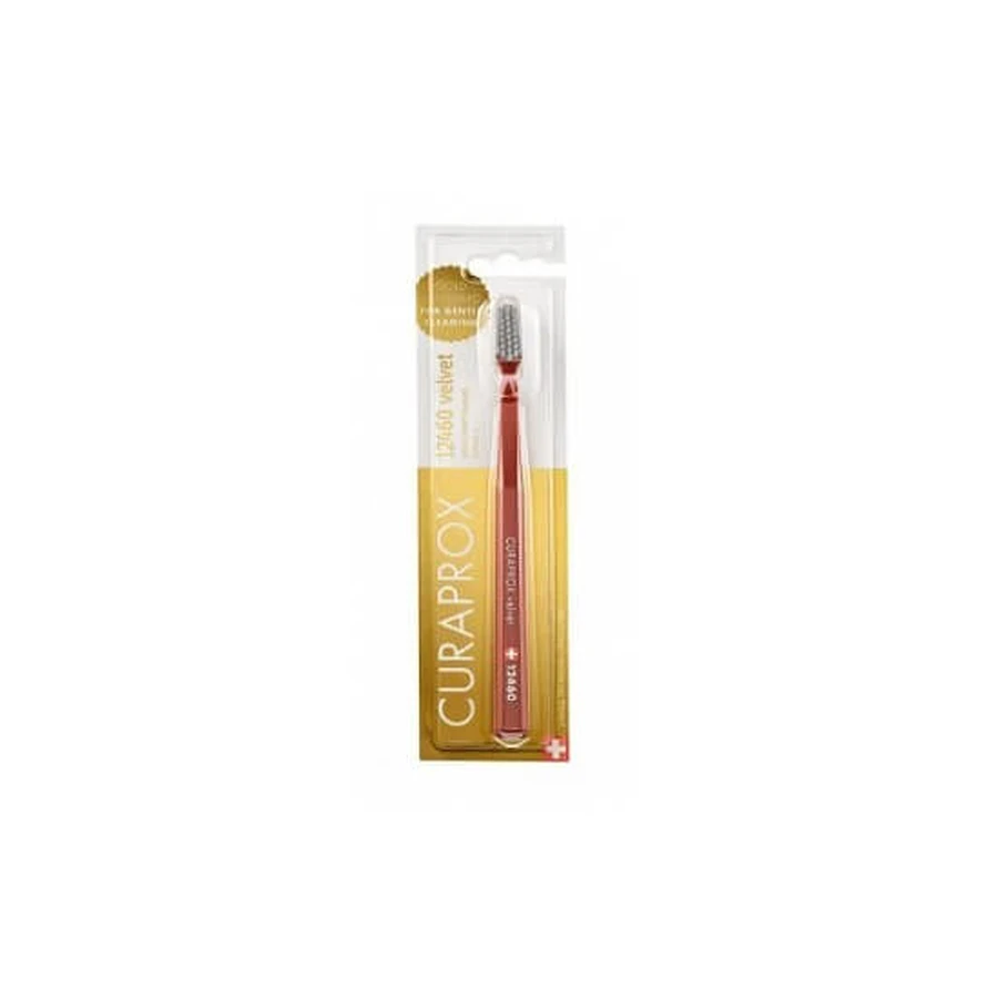 CURAPROX CS Velvet 12460 Velvet Gold Ultra Soft tandenborstel, zeer zacht, 1 stuk