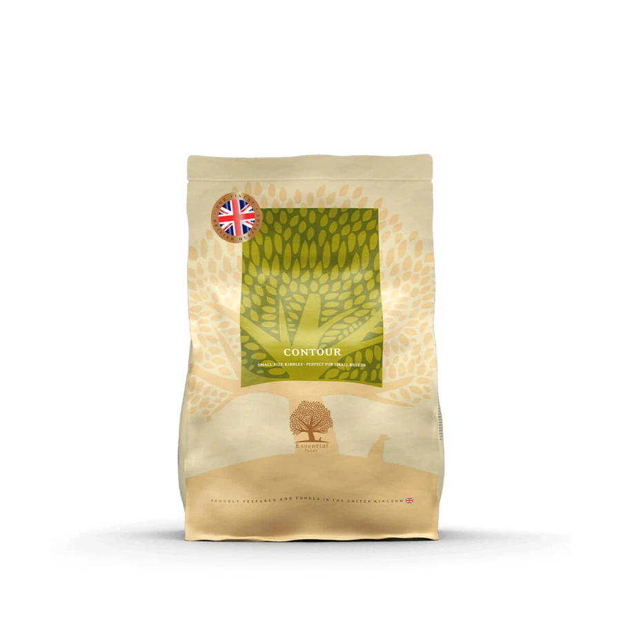 ESSENTIAL Contour XS-S, pollo y pato, pienso sin cereales para perros esterilizados o castrados y con obesidad, 2,5 kg