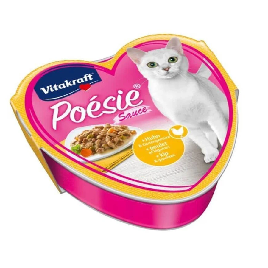 Vitakraft Poesie – kurczak z warzywami, 85 g: ceny i cechy